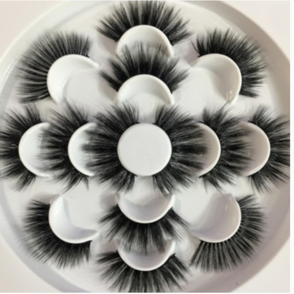 Mink Eyelashes Lashes 6D Eyelashes Lashes fluffy